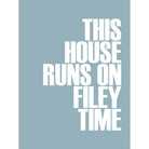 Filey Time Typographic Print-SeaKisses