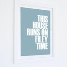 Filey Time Typographic Print-SeaKisses