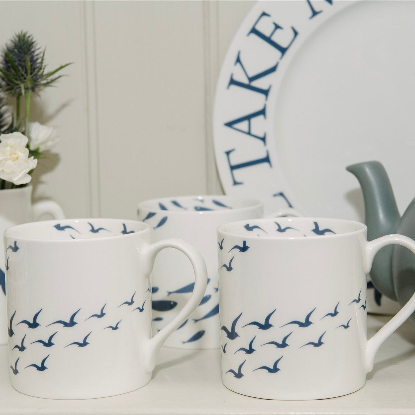 Flock of Gulls Mug-SeaKisses