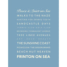 Frinton-on-Sea Typographic Print-SeaKisses