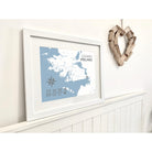 Galway Coastal Map Print-SeaKisses