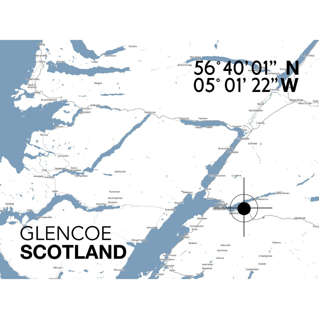 Glencoe Landmark Map-SeaKisses