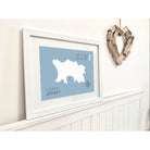 Gorey Coastal Map Print-SeaKisses