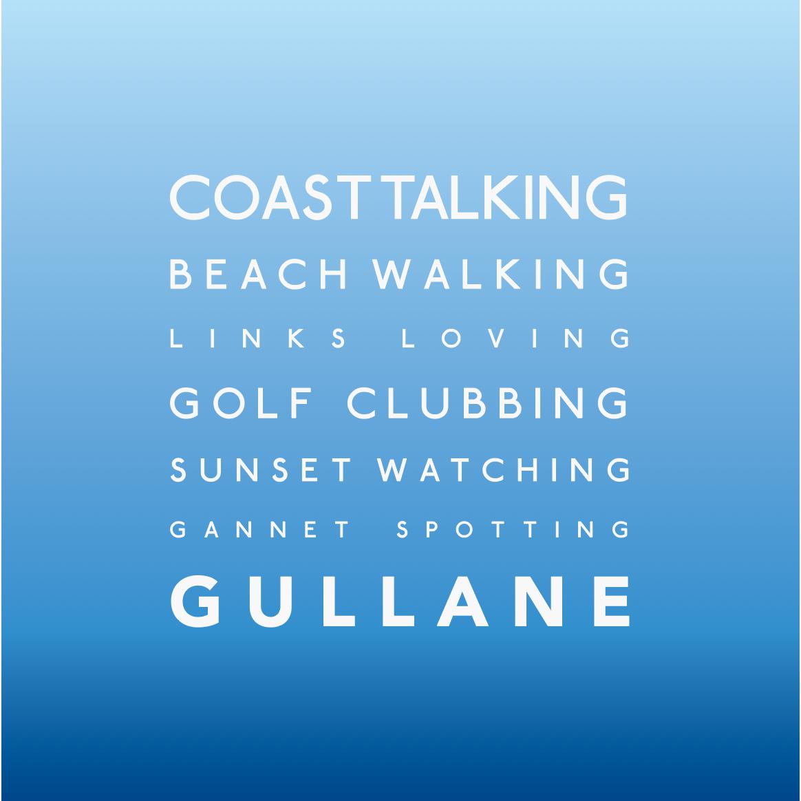 Gullane - Greeting Card-SeaKisses