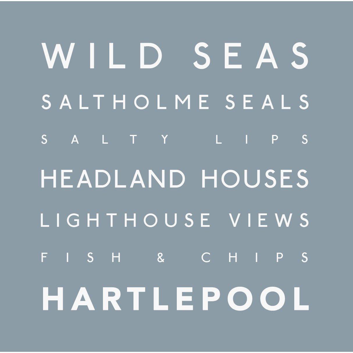 Hartlepool - Greeting Card-SeaKisses