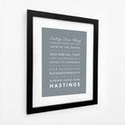 Hastings Typographic Print-SeaKisses