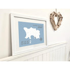 Havre Des Pas Coastal Map Print-SeaKisses