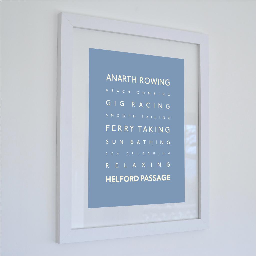 Helford Typographic Print-SeaKisses