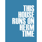 Herm Time Typographic Print-SeaKisses