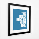 Herm Time Typographic Print-SeaKisses