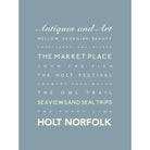 Holt Typographic Print-SeaKisses