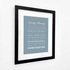 Hunstanton Typographic Print-SeaKisses