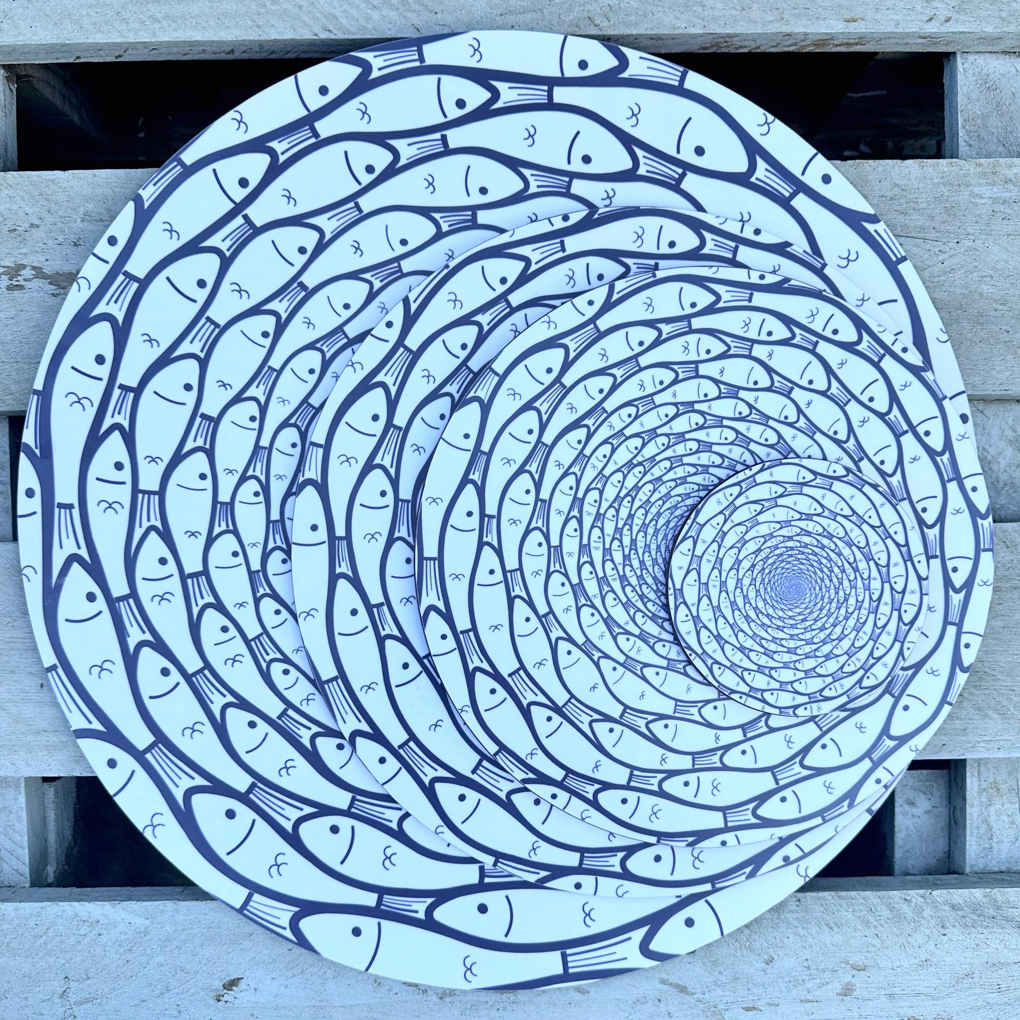 Pilchard Pool Extra Large Serving Mat-SeaKisses