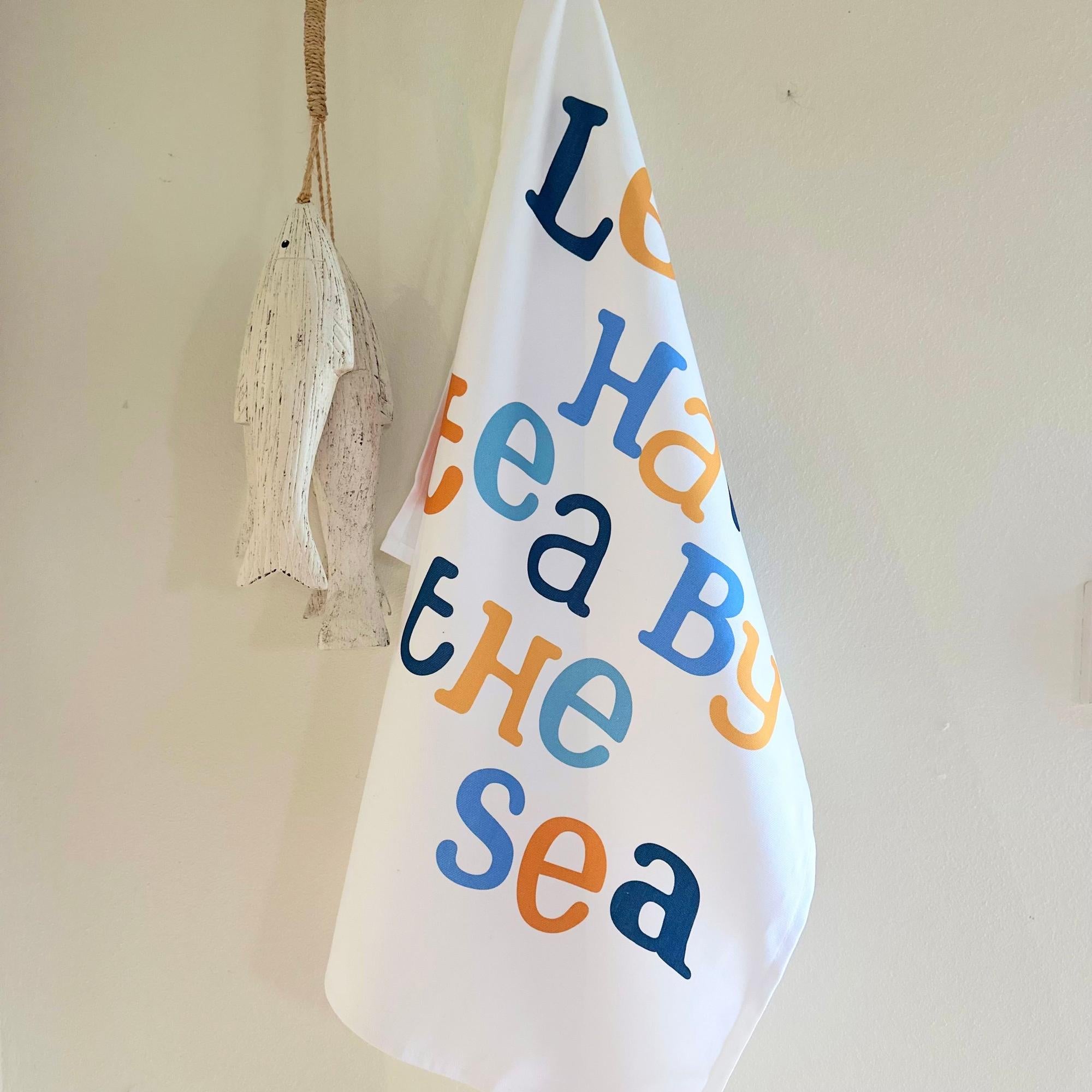 Let's Have Tea by The Sea Tea Towel-SeaKisses