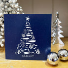 The Blue Christmas Tree Card - Pack of 5-SeaKisses