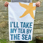 I'll Take my Tea by The Sea Tea Towel-SeaKisses