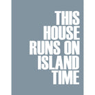 Island Time Typographic Print-SeaKisses