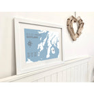 Isle of Arran Coastal Map Print-SeaKisses