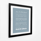 Isle of Arran Typographic Print-SeaKisses