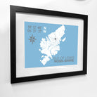 Isle of Lewis Coastal Map Print-SeaKisses