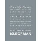 Isle of Man Typographic Print-SeaKisses