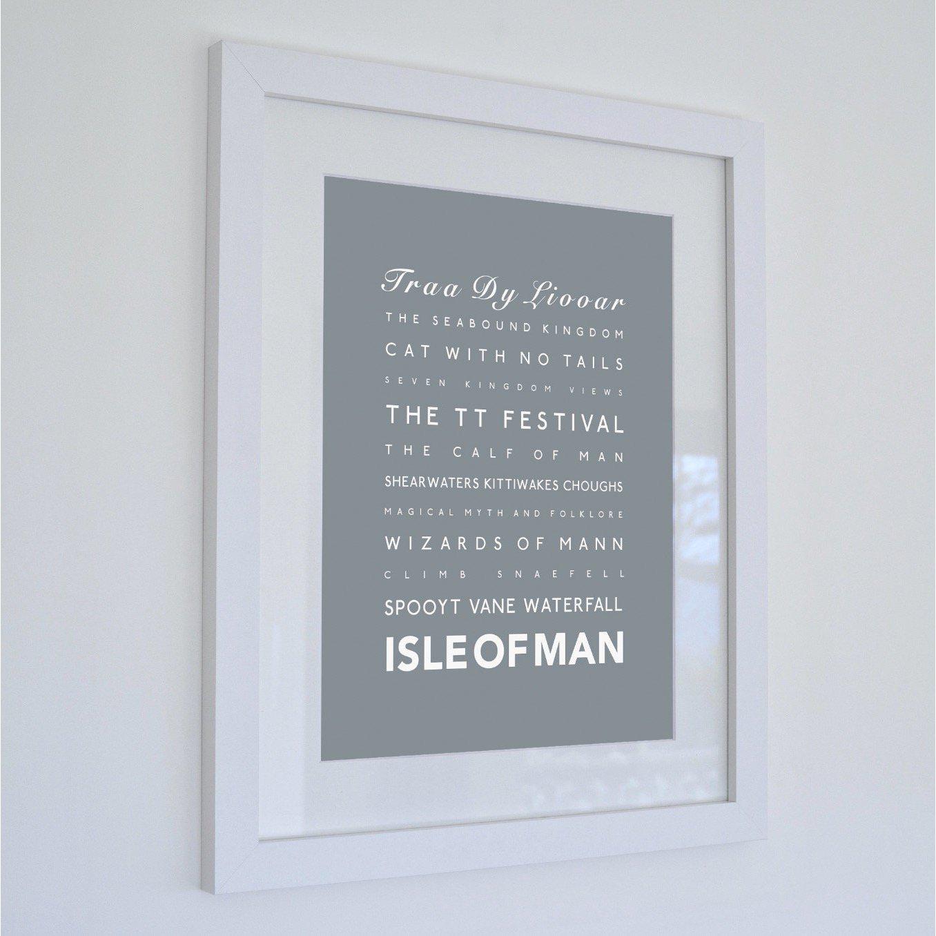 Isle of Man Typographic Print-SeaKisses