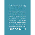 Isle of Mull Typographic Print-SeaKisses