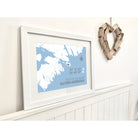 Isle of Scalpay Coastal Map Print-SeaKisses