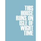 Isle of Wight Time Typographic Print-SeaKisses