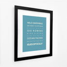 Isles of Scilly Typographic Print-SeaKisses