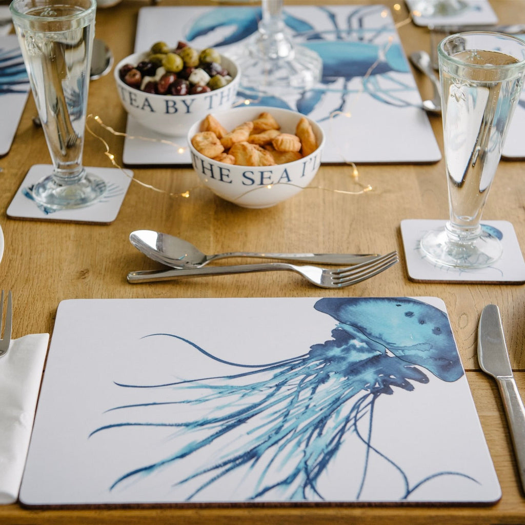 Jellyfish Design Placemat-SeaKisses