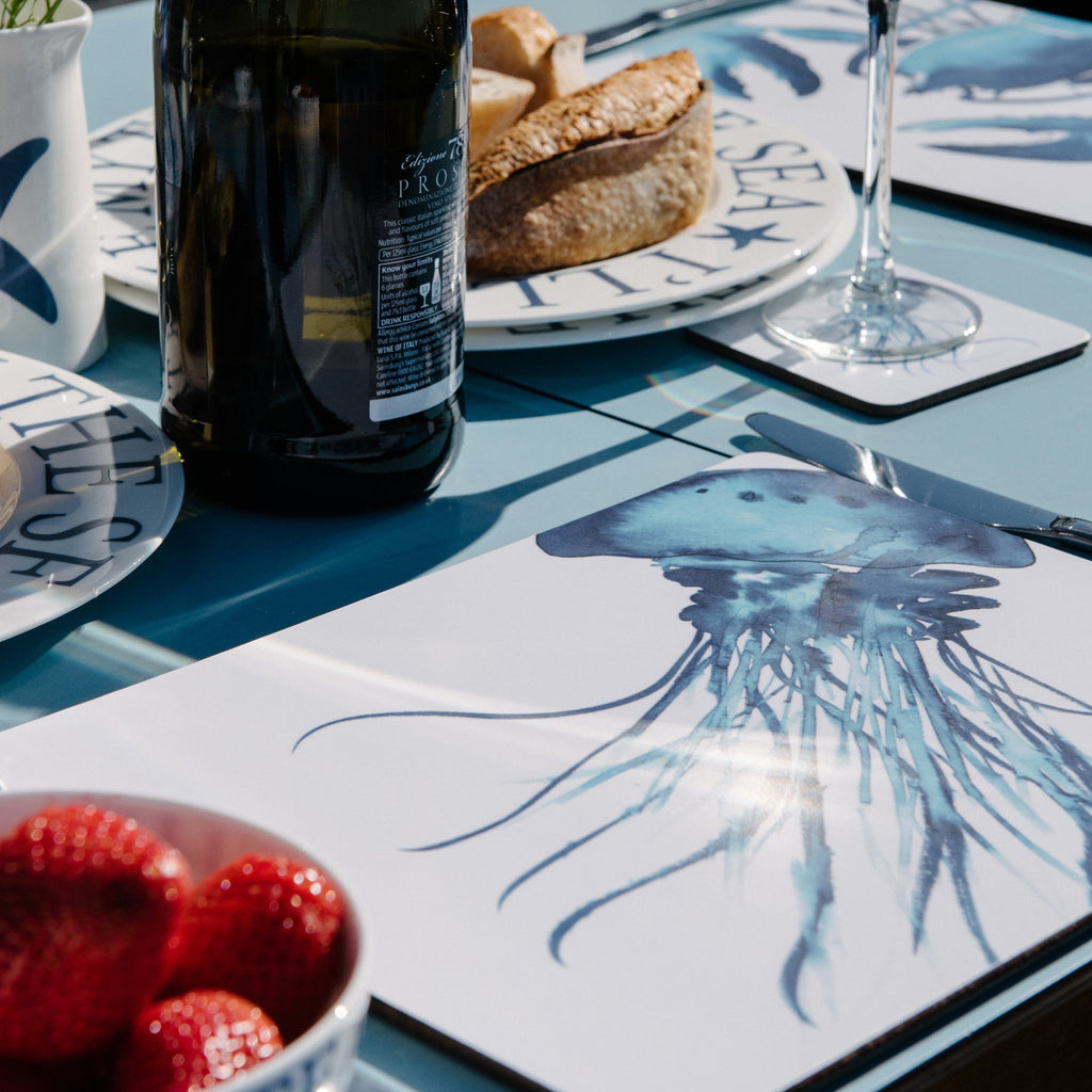 Jellyfish Design Placemat - Slight Second-SeaKisses