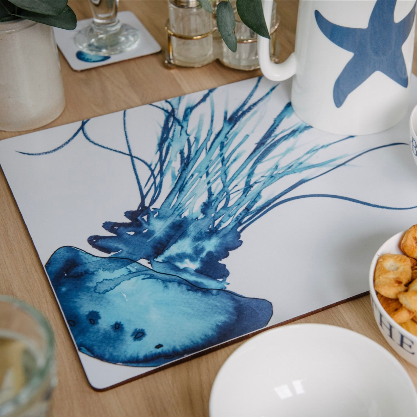 Jellyfish Design Serving Mat-SeaKisses