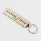 Key Ring - Life is Better in Flip Flops - Slight Seconds-SeaKisses