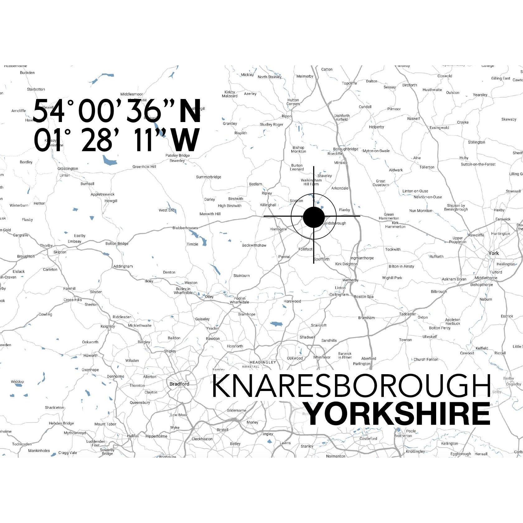 Knaresborough Landmark Map-SeaKisses