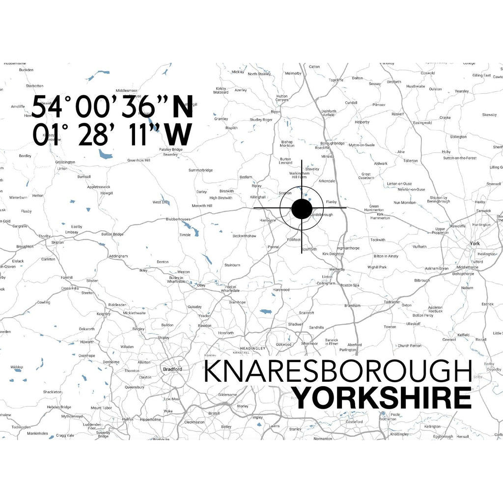 Knaresborough Landmark Map-SeaKisses