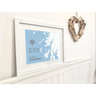 Largs Coastal Map Print-SeaKisses