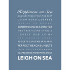 Leigh-on-Sea Typographic Print-SeaKisses