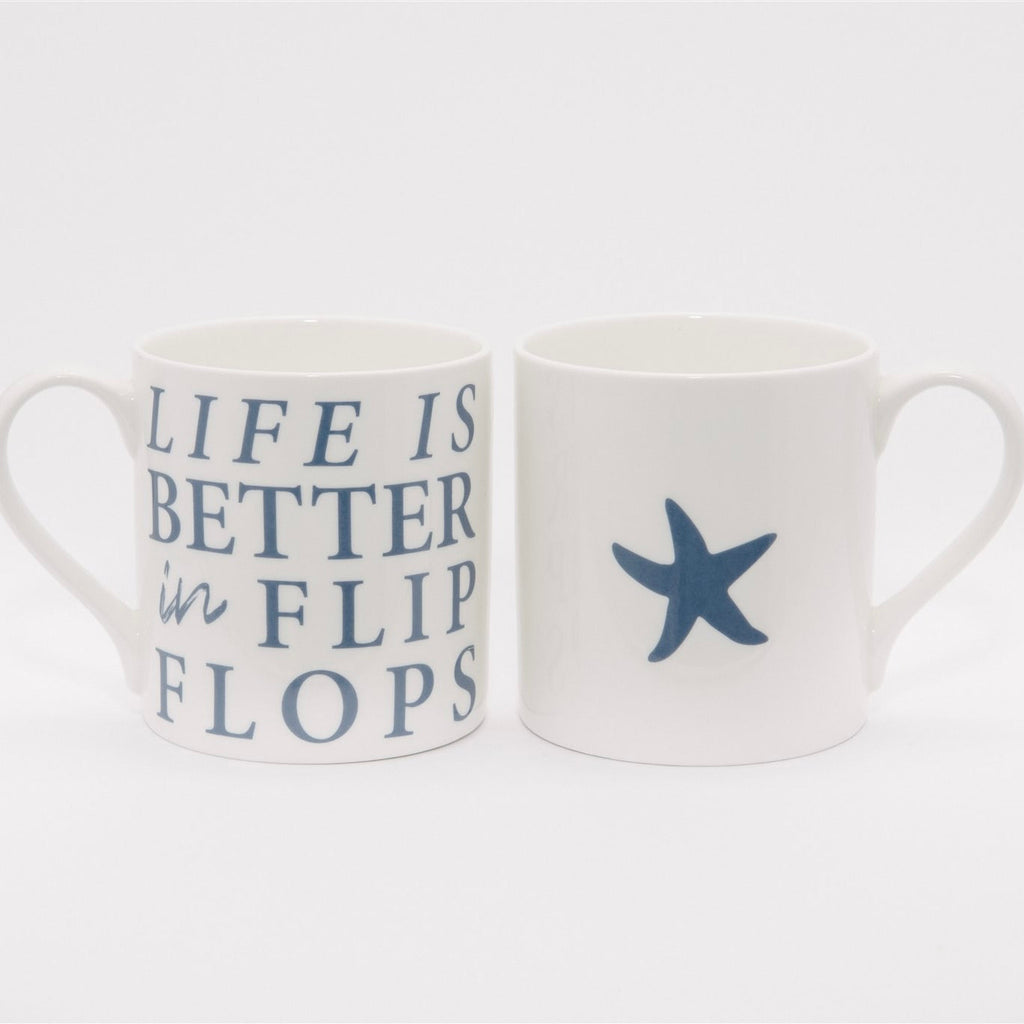 Life is Better in Flip Flops Mug-SeaKisses