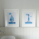 Lighthouse Watercolour Print-SeaKisses