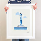 Lighthouse Watercolour Print-SeaKisses