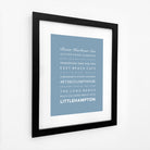 Littlehampton Typographic Print-SeaKisses