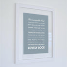 Looe Typographic Print-SeaKisses