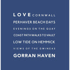 Love From Gorran Haven - Greeting Card-SeaKisses