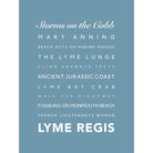 Lyme Regis Typographic Print-SeaKisses