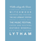 Lytham Typographic Print-SeaKisses