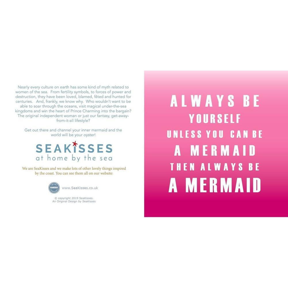 Mermaid - Greeting Card-SeaKisses
