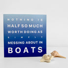 Messing About in Boats - Greeting Card-SeaKisses