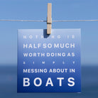 Messing About in Boats - Greeting Card-SeaKisses