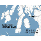 Millport Landmark Map-SeaKisses